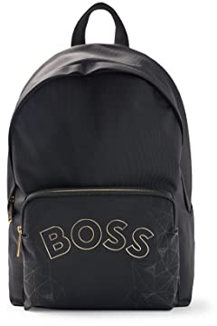BOSS Herren Catch Gl_Backpack Rucksack, Black1, Einheitsgröße EU