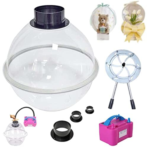 RCBDBSM DIY Ballon Stopfmaschin Bausatz, Ballonfüllmaschine Stuffer Ballon Expander Stuffer Extractor für Ballon Rose Bouquet Hochzeit Geburtstag Party Geschenk Kunst Dekoration Versorgung
