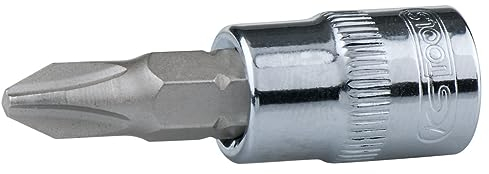 KS TOOLS 3/8 CHROMEplus Bit-Stecknuss, PH1