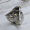 XJruixi Vintage Octopus adsorption All Seeing Eye Ring Cool 316L Stainless Steel Biker Ring Men Women Masonic Ring Jewelry Wholesale