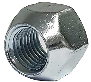 1x Radmutter M12x1,5 60° Kegelbund offen ohne Bund für Stahlfelgen SW 19mm kompatibel mit Mazda Mitsubishi Nissan Opel Peugeot Smart Toyota Volvo