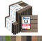 Floordirekt Piastrelle giardino esterno ad incastro WPC 30x30cm, 2m² 22 pezzi, per terrazzo, balconi in legno Composito Pavimenti da Esterno con funzione di drenaggio | Marrone scuro | Royal