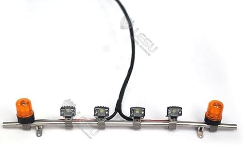 LESU Kabinendach Drehbare Lampe Licht für 1/14 RC Traktor Truck Dumper DIY Modell
