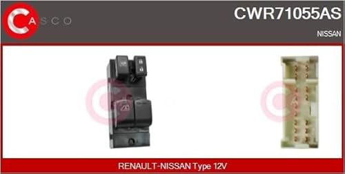 CASCO CWR71055AS Schalter Glasheber Renault Group