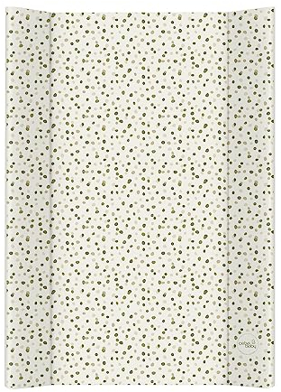 Ceba Baby® Fasciatoio da Tavolo rigido 70x50 cm - 2 Cunei Fasciatoio da Lettino Lavabile Fasciatoio da Culla per Bambine e Bambini - macchie