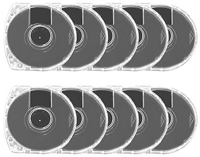 Meijunter 10pcs Umd Game Disc Case Shell Replacement Clear Storage Cases Compatible with Sony PSP 1000/PSP 2000/PSP 3000 UMD
