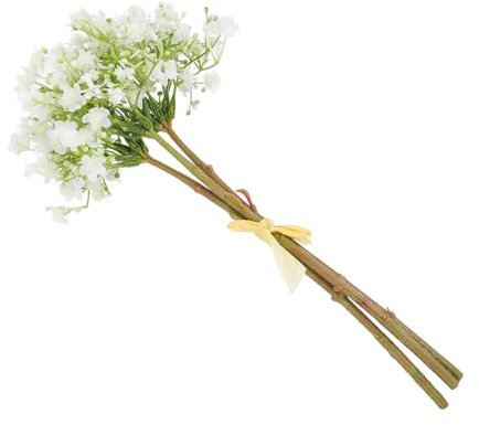 Cabilock Garofani Fiori Artificiali Bouquet Da Sposa Damigelle Donore Foto Di Nozze Decorazione Bouquet Dolce Bouquet Finto Babysbreath