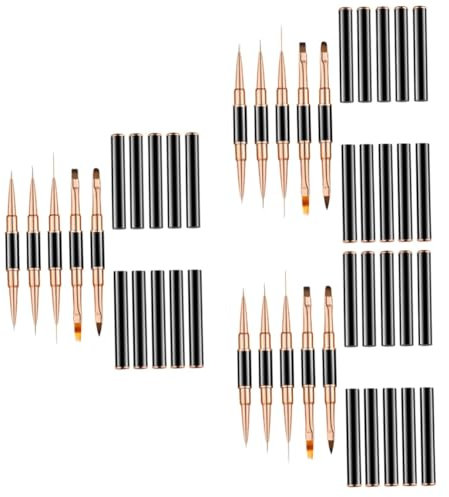 FRCOLOR 15pcs Nail Art Accessories Kit Nail Manicure Brush Paint Pens Practice Hand