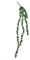 Künstliche Kunstpflanze, Perlen-Kette, Wandbehang, Ornament, Sukkulenten, Aufhänger, Hängepflanzen-Ornament