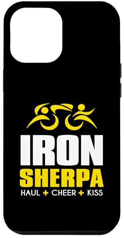 Hülle für iPhone 15 Pro Max IRON SHERPA Tri Sherpa Triathlon Triathlete Kiss Inspired
