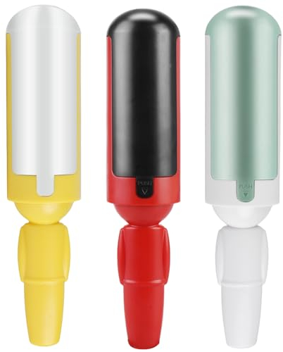 3 Stück Tierhaarentferner Fusselrolle Wiederverwendbar, Fusselbürste für Tierhaare, Katzenhaarentferner Fusselentferner für Hundehaare, Katzenhaare, Kleidung, Sofa, Auto, Bett, Teppich, Kratzbaum