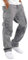 Digralne Pantalones Cargo Hombre Pantalones de Trabajo de Algodón Pantalones Casuales para Exteriores Pantalones Ranger Cordón Cintura Elástica