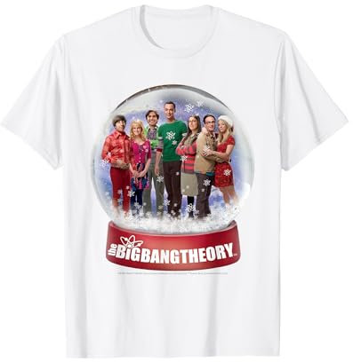 Big Bang Theory Snowglobe Christmas T-Shirt