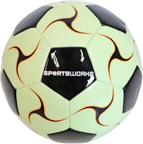 New Sports Fußball ''Glow in the Dark'', PVC, Größe 5