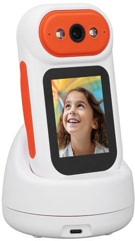 Caméra D'appel Vidéo à 2 Voies pour Personnes âgées, Caméra de sécurité Intérieure 1080P avec Détection de Mouvement, Caméra pour Animaux de Compagnie, Moniteur pour bébé, Caméra