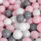 H&F Heimtextilien 100 Bälle für Bällebad Ø 7 cm – Bunte Plastikbälle für Kinder & Babys – Weiche & langlebige Spielbälle – BPA-frei & schadstofffrei – Perfekt für Spielzelt, Hüpfburg & Garten