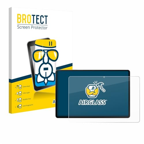 BROTECT Schutzglas für Samsung Galaxy Tab S10 FE+ WiFi | Transparenter Displayschutz Made in Germany Schutzfolie Panzer Folie Glas 9H Anti-Fingerprint Einfache Montage Clear