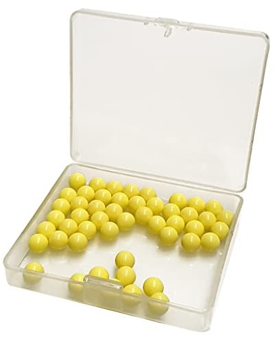 Wiemann Lehrmittel – Ersatzkugeln für die Schüttelbox, Split-Box-Rechenhilfe für die Grundschule zur Zahlenzerlegung (50 Ersatzkugeln (Ø 0,7 cm))