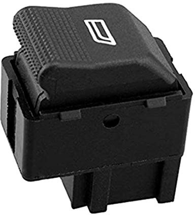 HZTWFC Interrupteur de vitre électrique simple avec deux boutons latéraux OEM # 6X0 959 855B 6X0959855B pour VW Lupo Polo - Seat Cordoba Ibiza III