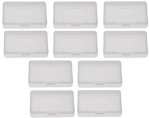 Tonysa 10 stücke Transparent Anti Staubschutz Patrone Spiel Fall Box für Game Boy Advance GBA Schutz Halter Aufbewahrungslösung Box