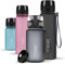 720°DGREE Gourde Enfant 350ml “uberBottle“ +Tamis à Fruit, softTouch - Sans BPA, Anti-fuite - Bouteille d'Eau, Water Bottle idéale pour Jardin d'enfants, Aire de jeux, Fille & Garçon à partir de 2 ans