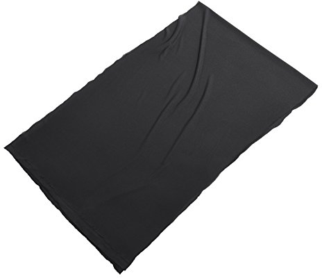 Speaker Mesh Cloth, 1.7 * 0.5 m/67 * 20 in Stereo Speaker Fabric Grill Cloth Dustproof Protective Cover for Large Sound Box, Stage Sound Box, KTV Box(Black)