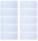 10 Blatt Strickmaschinenkarte 24 Stichkarten Lochvorrichtung für Strickmaschinen Lochkarten DIY Pullover Handwerkszubehör, 32,1 x 14 cm pro Blatt