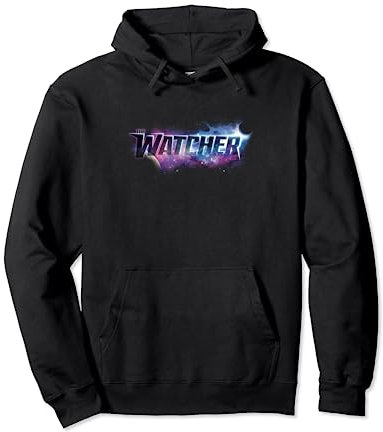 Marvel What If Watcher Galactic Logo Pullover Hoodie