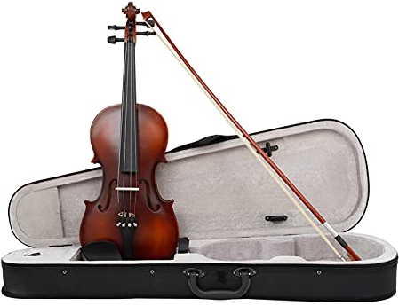 Erwachsene Geige Neue 4/4 Größe Acoustic Practice Violine Set Mit Fall + Bogen Set Für Kinder Erwachsene