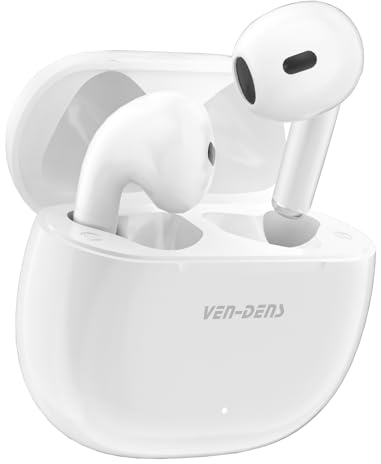 Auriculares inalámbricos para Samsung Galaxy A16 5g S24 FE A35 A55 A14 A14 5G A15 A25 A05 A05s A13 A23 A53 S21 FE Bluetooth 5.0 Auriculares 32 horas de tiempo de reproducción en espera, control táctil