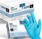 Kemes Nitrilhandschuhe L 1000 Stück Hellblau Einweghandschuhe Latexfrei Puderfrei Nitril Gloves Größe Large