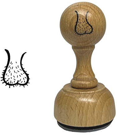 Hodensack Eier Holzstempel