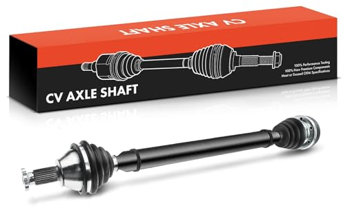 Frankberg Antriebswelle Achswelle Schaltgetriebe ohne ABS Ring Vorderachse Rechts Kompatibel mit Ibiza IV 6J5 6P1 1.2L 1.4L 2008-2015 Toledo IV KG3 1.2L Replace# 6R0407762