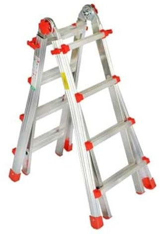 SCALA MULTIUSO 'SQUADRA PIU'' 5+5 gradini