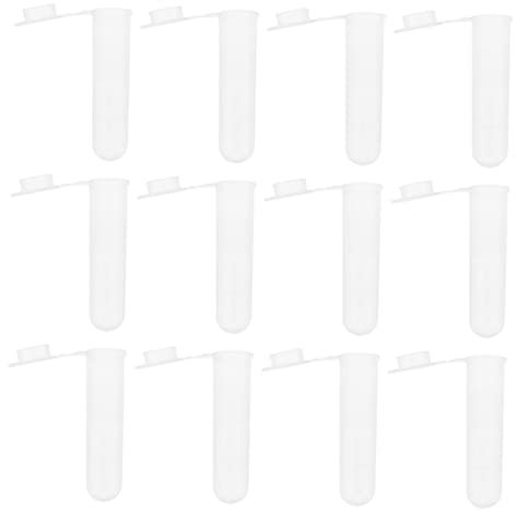 ULTECHNOVO 300pièces Tubes à Centrifuger Transparent Pe Graduation Pour Laboratoire Et Expérimentations Scientifiques