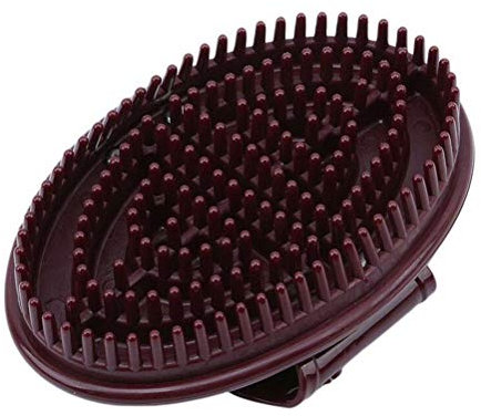 Ozgkee Körpermassagegerät, Bürste, Anti-Cellulite-Handschuh (Rotwein)