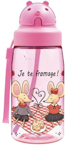 Botella Tritan 0,45 L. Tapón OBY, Fromage