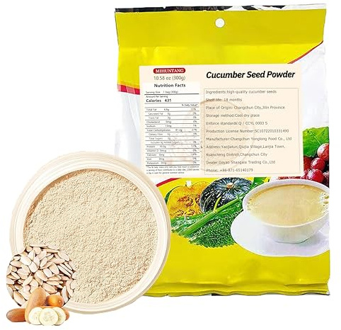 Cucumber Seed Powder 10.58 oz Cucumber Seed Flour Great Flavor for Drinks