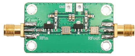 ADS B 1090MHz RF LNA Módulo Amplificador Front-End, Diseño Profesional 38dB Estructura de Filtro Dual de Alta Ganancia Material PCB para Recepción ADS B Frecuencia de
