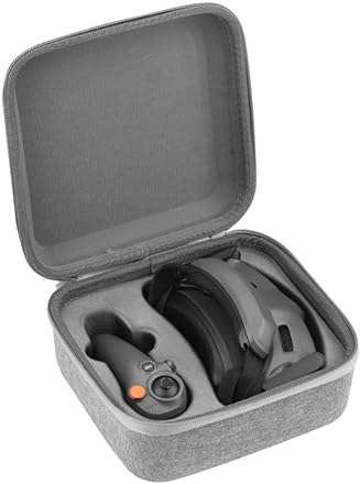 Lycuiw Drohnen Tragekoffer für DJI Avata 2/Goggles 3,Harte Aufbewahrungstasche Tragbarer Reisekoffer Drohnenzubehör-Box für DJI Avata 2/Goggles 3,Grau (Goggles 3 Tasche)