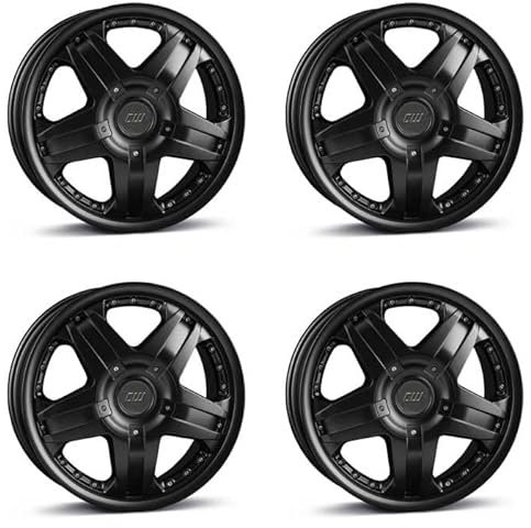 4x Borbet Felgen CWB 8.0x18 ET45 5x120 black matt kompatibel mit BMW X3