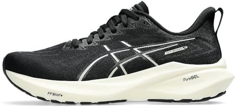 Asics Femme Gt-2000 13 Shoes, Black White, 38 EU