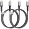 Cable iPhone USB C 1M 2Pack [Certificado MFi], Cable USB C a Lighting Nylon Cable Cargador iPhone Carga Rapida iPhone Charger Cable Tipo C a Lighting para iPhone 14/13/12/11/X/XS/XR/8, iPad, AirPods