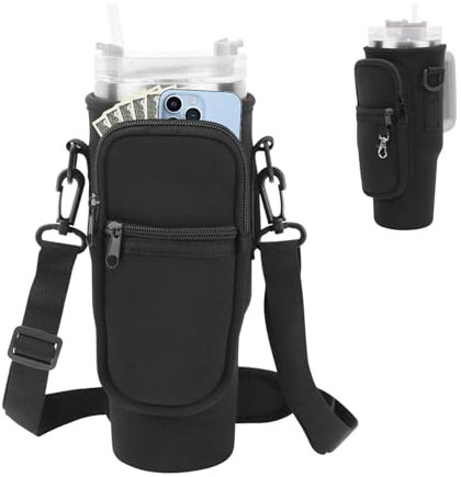 LUHOCIY Sac pour Bouteille d'eau pour Tasse Stanley, Sac Bouteille d'eau pour Tasse Stanley Cup 40 oz pour Bouteille d'eau Compatible avec Gobelet Stanley de 40oz pour Voyage, Course à Pied, Cyclisme