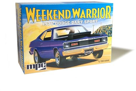 MPC 1976 Dodge Dart Weekend Warrior Modellbausatz im Maßstab 1:25