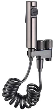 Doccetta Sprayer Spruzzatore Mano del bidet spruzzatore Kit Doccetta per Bidet Portatile ABS Spruzzatore doppia modalità