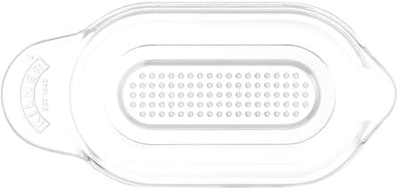 Kilner Multi-Purpose Grater Versatile Hand Grater for Garlic, Fruits & Baby Food Puree Oval Design with Juice Collection Trough Easy Pour Lip Dishwasher Safe