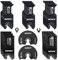 BATIOPV 22tlg Multitool Sägeblätt Set Universal Zubehör für Holz, Metall, Kunststoff Kompatibel mit Makita, Dewalt, Einhell, Fein, Bosch, Ryobi – Präzise & Langlebig