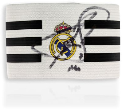 Exclusive Memorabilia Raul Signed Real Madrid Captain's Armband
