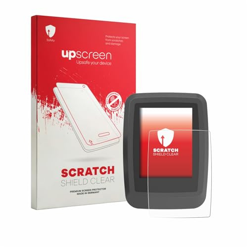 upscreen Schutzfolie für Ananda D16 TFT-Display – Made in Germany, Kristall-klar, Kratzschutz, Anti-Fingerprint